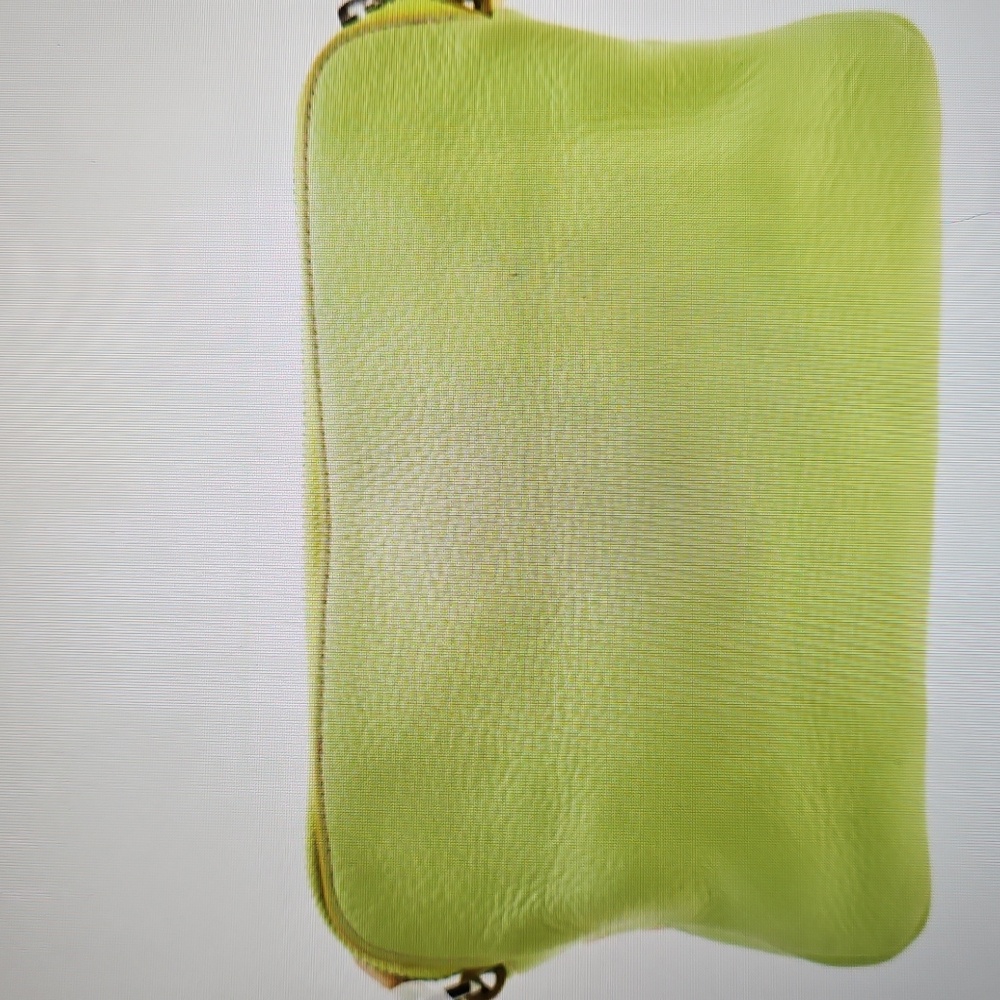 MARC BY MARC JACOBS: Pink And Lime Green Leather Crossbody Bag - Picture 3 of 15